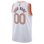 Maillot NBA San Antonio Spurs Personnalisable Nike 2023-24 City Edition Blanc Swingman - Homme